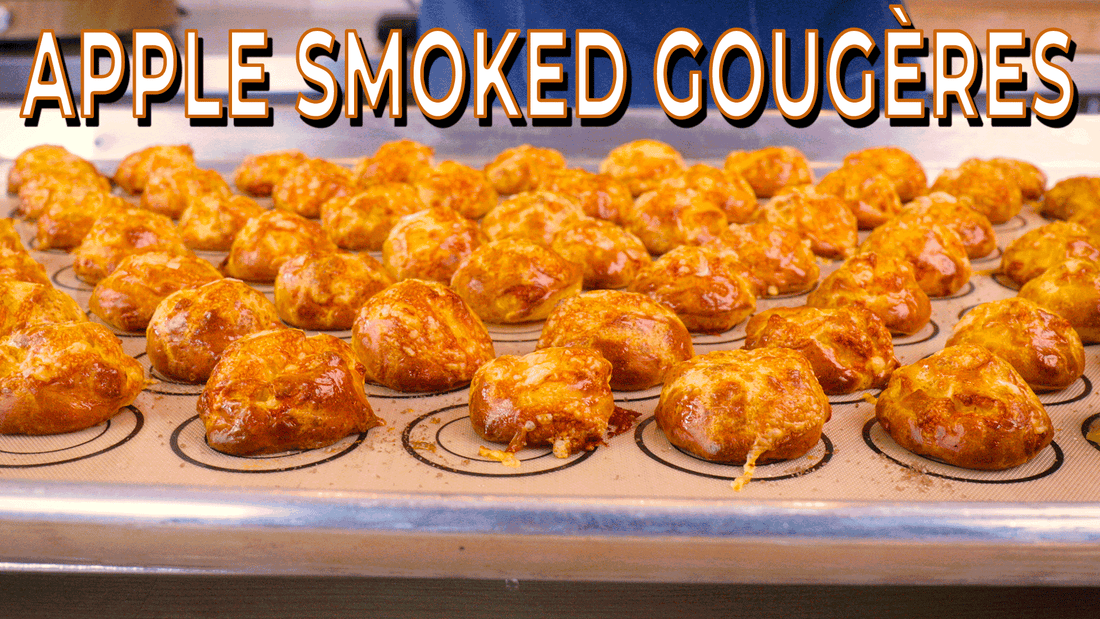 Let's Make: Apple Smoked Gougères - Cheese Puffed Savory Bombs