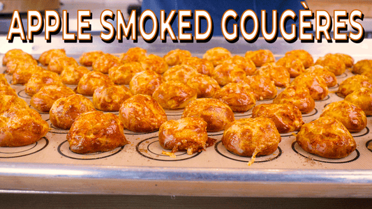 Let's Make: Apple Smoked Gougères - Cheese Puffed Savory Bombs