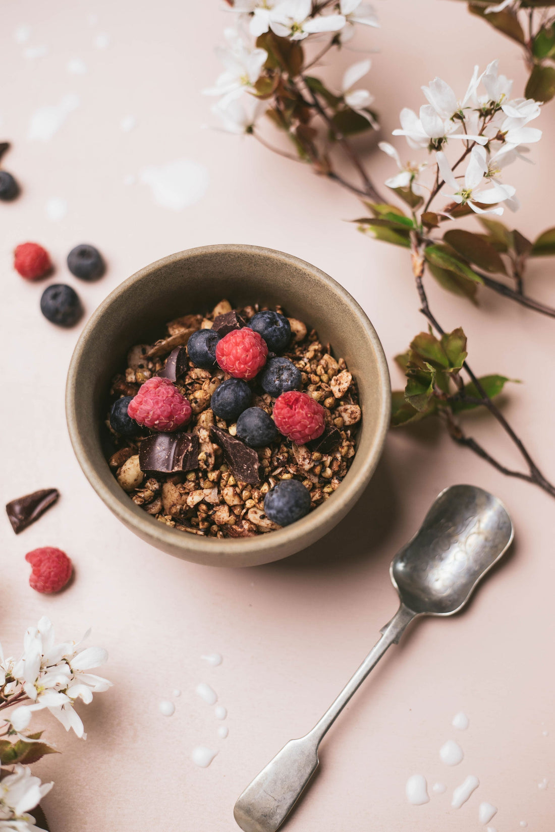 Chocolate, Coffee and Buckwheat Granola