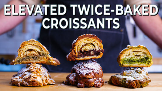 Let's Make: Matcha Pistachio Croissants & Triple Chocolate Croissants & Chai Croissants - Twice Baked Croissants Elevated!
