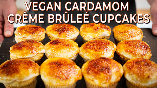 Let's Make: Vegan Cardamom Crème Brûlée