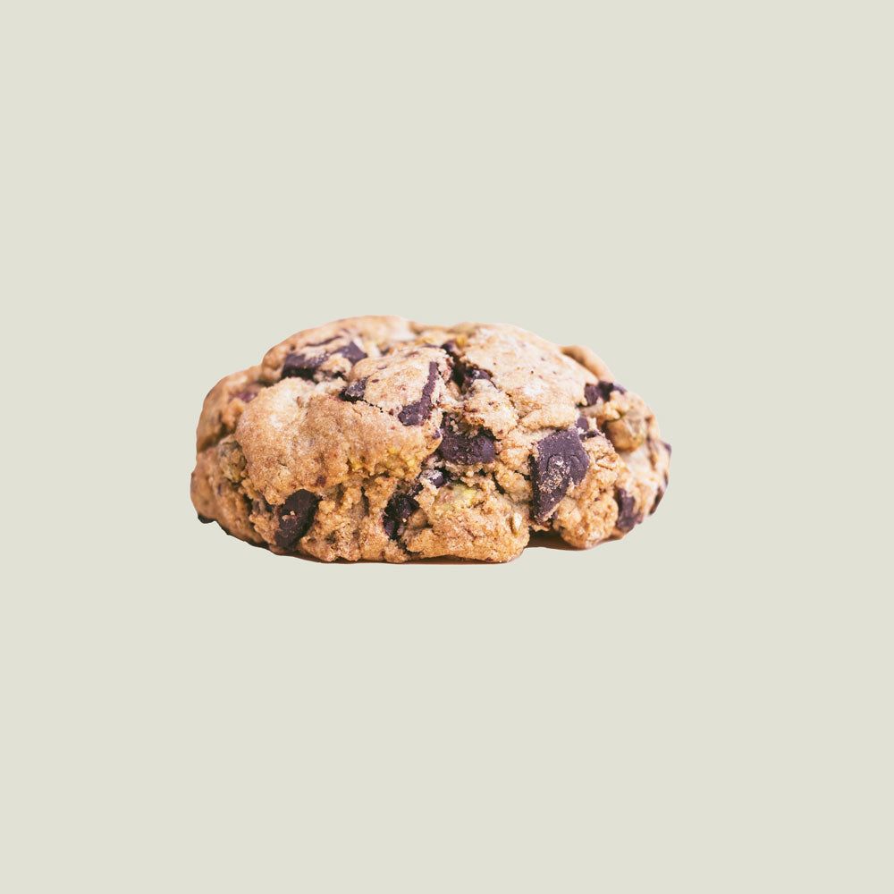 Brown Butter Pistachio Chocolate Chip Cookies - Pack of 4