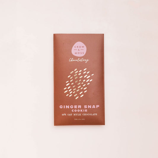 Gingersnap Cookie and Oat Mylk Bar 40%
