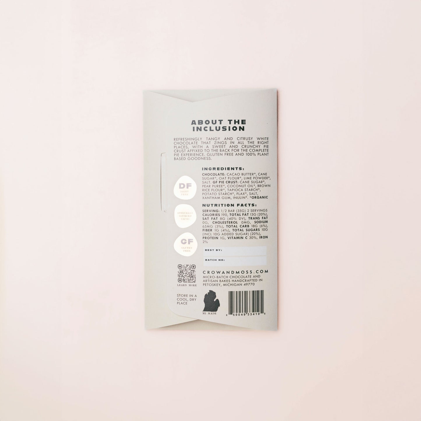 Key Lime Pie Oat Mylk White Chocolate 42%
