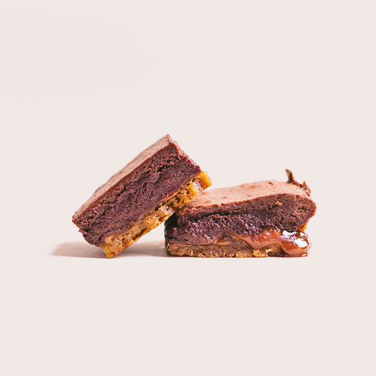 Millionaire's Shortbread Brownie - Pack of 4