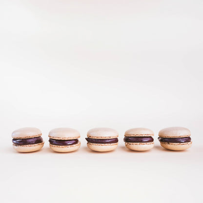 Chocolate Cherry Macarons - Pack of 12