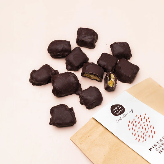 Chocolate Covered Pistachio Cherry Nougat